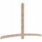 Ekena Millwork Bellingham Smooth Timber Gable Bracket, Douglas Fir, 108"W x 63"H x 3 1/2"D x 3 1/2"F, 14/12 Pitch GBW108X63X0404BEL00SDF - alternate 4
